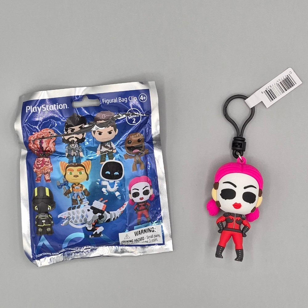 PlayStation Series 2 Dollface Twisted Metal Figural Bag Clip Monogram 77820